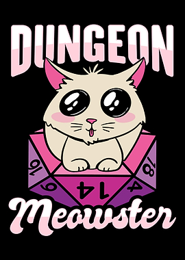 Dungeon Meowster RPG Cat