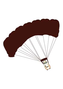 Hang gliding hamster