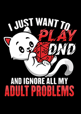 Dungeon Meowster RPG Cat