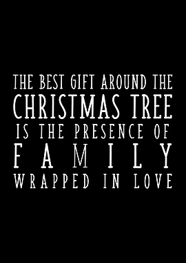 Winter Snow Ski Family