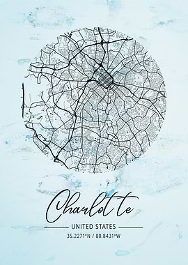 Charlotte Alpha Watercolor