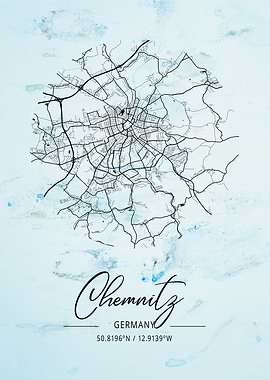 Chemnitz Alpha Watercolor