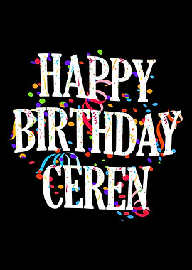 Happy Birthday Ceren