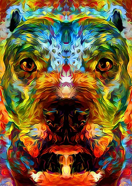 Pit Bull Picturesque