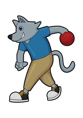Dog Bowling Bowling ball