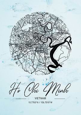 Ho Chi Minh Alpha Watercol