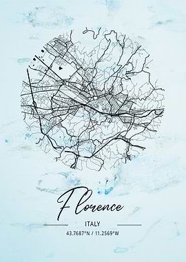 Florence Alpha Watercolor