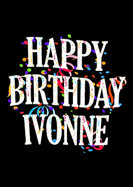 Happy Birthday Ivonne