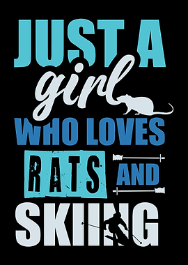 Rat Girl Ski Skiing