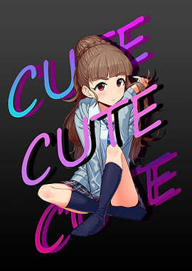 Cute Anime Girl Stile 5
