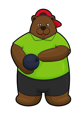 Bear Bowling Bowling ball