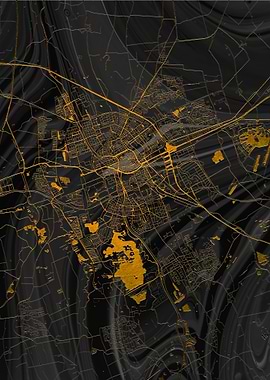 Groningen Netherlands Map