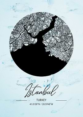 Istanbul Alpha Watercolor