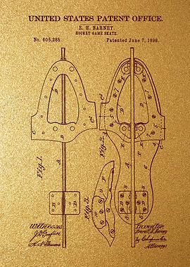 44 Hockey Skate Patent 18