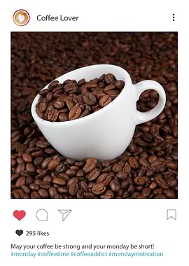 Coffee Strong Monday Short