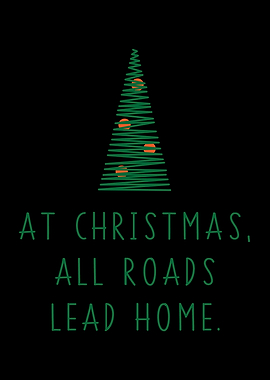 Winter Snow Ski Family