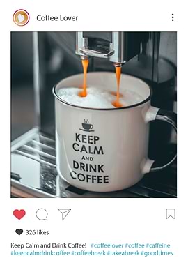 Keep Calm and Drink Coffee
