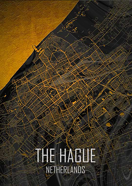 The Hague Netherlands Map