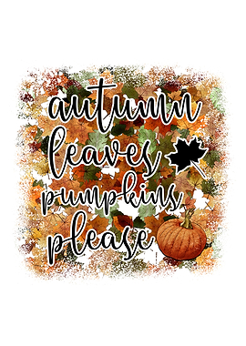 Autum Leaves Pumpkins