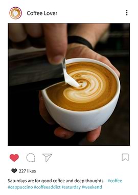 Instagram Saturday Coffee