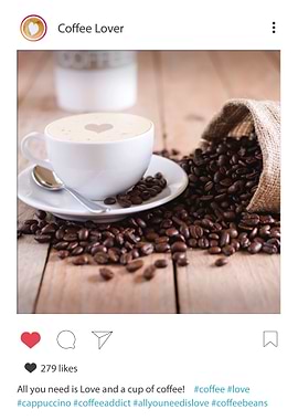 Instagram Love Coffee