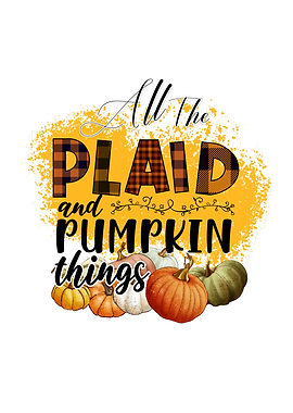 All The Plaid and Pumpkin