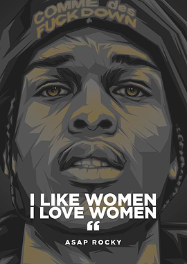 Asap Rocky Rapper Hip Hop