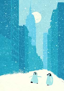 Penguins in New York