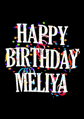 Happy Birthday Meliya