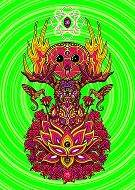 Spiritual Animals Mandala