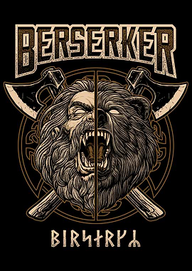 Viking Berserker Warrior