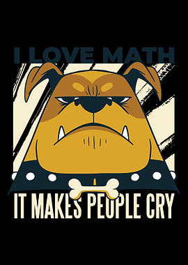 dog math quote
