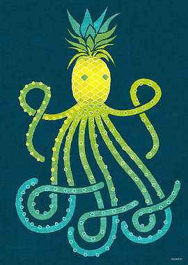 Octopus Pineapple
