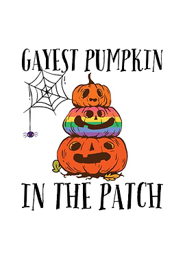 Gay pumpkin Halloween Gift
