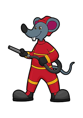 Mouse Firefighter Hose