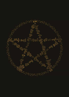 Cottagecore Pentagram