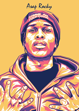 Asap Rocky Rapper Hip Hop