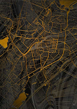 Leiden Netherlands Map