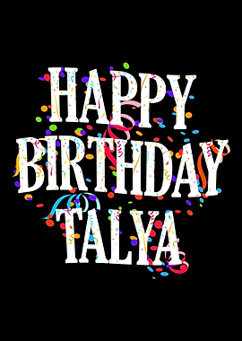 Happy Birthday Talya