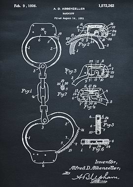 1923 Handcuffs