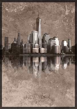 New York Skyline Portrait