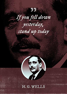 If you fell down yesterday