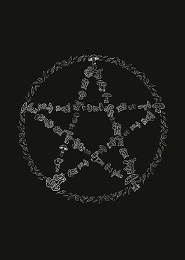 Cottagecore Pentagram