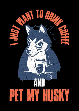 Siberian Husky Coffee