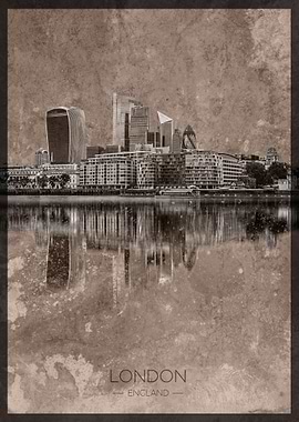 London Skyline Portrait