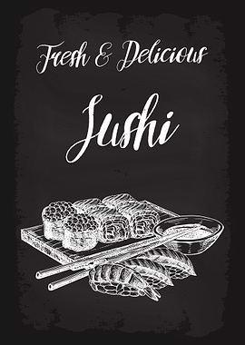 Fresh Delicious Sushi