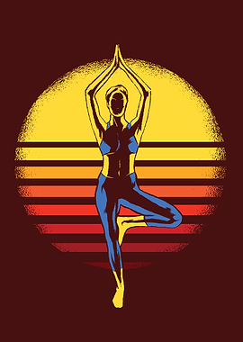 retro yoga