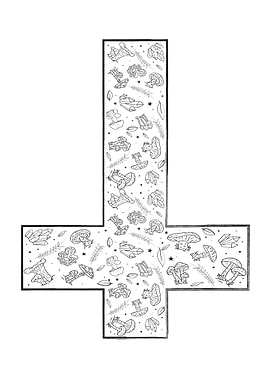 Cottagecore Inverted Cross