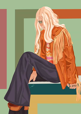 70s Retro Woman Fashion