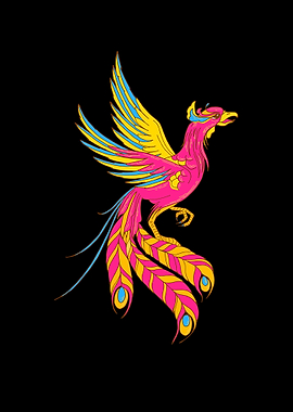 Pansexual Pride Phoenix Of